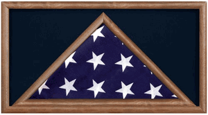 Armed force Flag and Medal Display Case -Shadow Box
