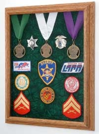 Awards Display Case, Military Medal Display Case