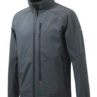 Beretta | Butte Softshell Jacket in Ebony, Fleece/Velcro/Beretta Wind Resistant Membrane, Size: 2XL