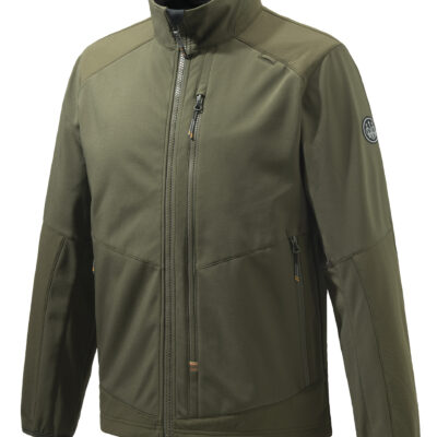 Beretta | Butte Softshell Jacket in Green Moss, Fleece/Velcro/Beretta Wind Resistant Membrane, Size: 2XL