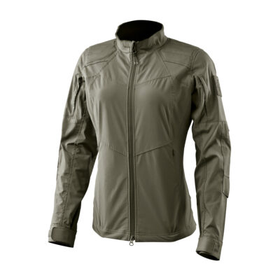 Beretta | Centre Combat Jacket in Green Stone, Fleece/Velcro/Softshell, Size: Large