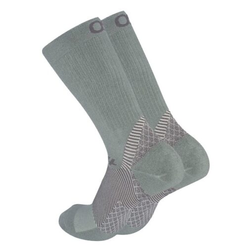 Adult Ing Source OS1st Plantar Fasciitis Crew Socks Medium Grey