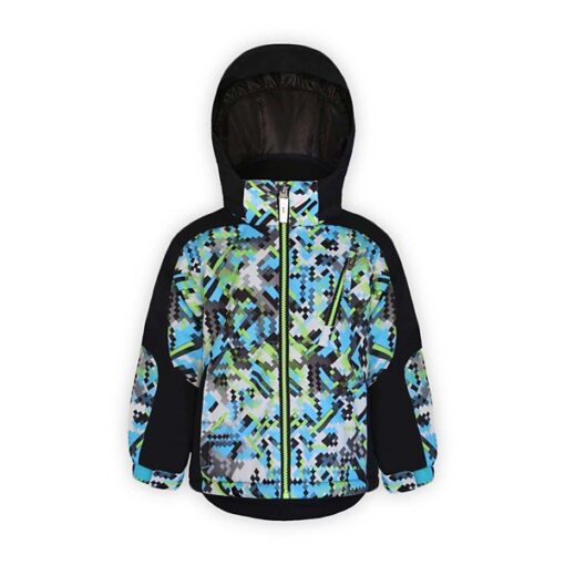 Boys' Boulder Gear Aiden Insulated Jacket 4 Aqua Stacked