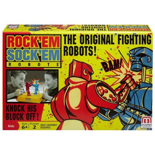Mattel Rock'Em Sock'Em Robots Game