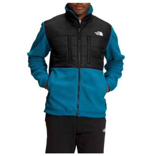 Men's The North Face Synthetic Insulated Fleece Jacket Small Banff Blue