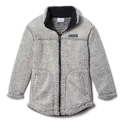 Kids' Columbia West Bend Fleece Jacket XLarge Grey/Black