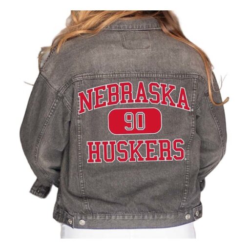 Gameday Social Nebraska Cornhuskers Vintage 81 Denim Jacket