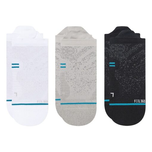 Adult Stance Performance Cushion Tab 3 Pack No Show Socks Small Multi