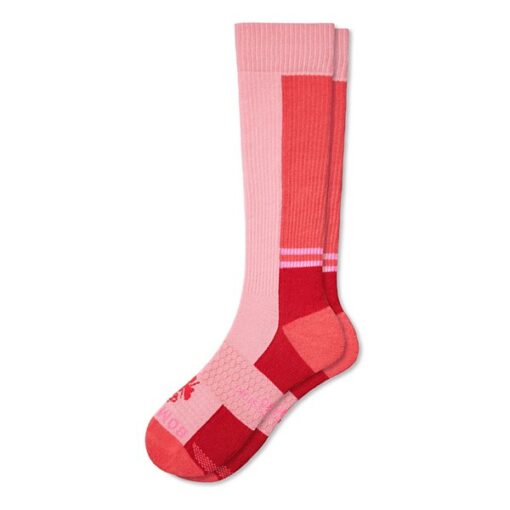 Women's Bombas Performance Compression Knee High Socks Medium Pink