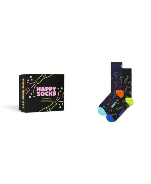 2-Pack You Did It Socks Gift Set - Black