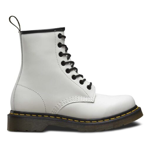 Adult Dr Martens 1460 Pascal Lace Up Boots M4/W5 White