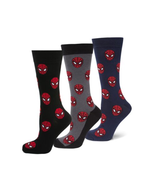 Marvel Men's Spider-Man Sock Set, Pack of 3 - Multi