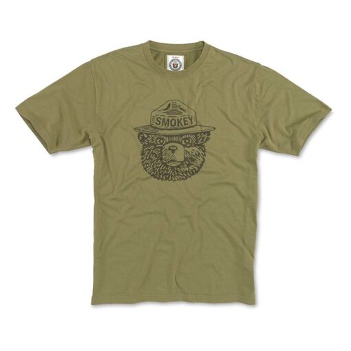 Men's American Needle Vintage Fade Brass Tacks Smokey T-Shirt Small Olive