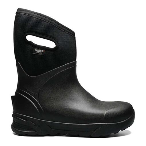Men's BOGS Bozeman Mid Waterproof Insulated Winter Boots 7 Black