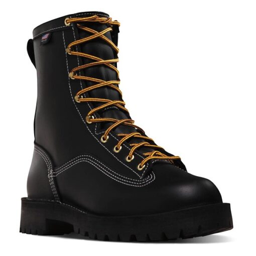Men's Danner Super Rain Forest 8" GTX Waterproof Work Boots 9 Black