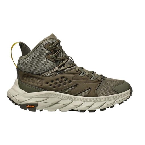 Men's HOKA Anacapa Breeze Mid Hiking Boots 12 Olive Haze/Celadon Tint