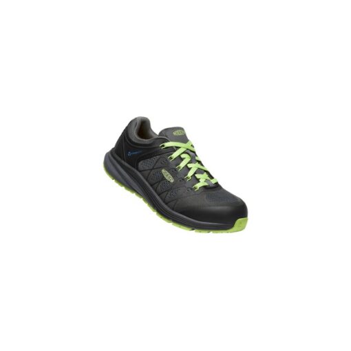 Men's KEEN Vista Energy Safety Shoe Work Boots 9.5 Magnet/Green Glow