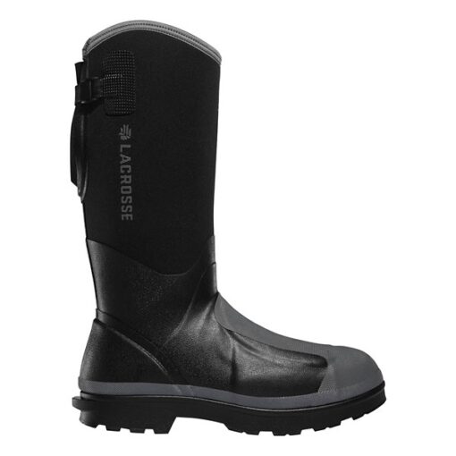 Men's LaCrosse Alpha Range 14" 5.0MM Safety Boots 7 Black