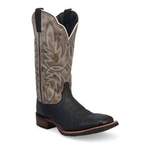 Men's Laredo Isaac Western Boots 11.5 Black - Grey