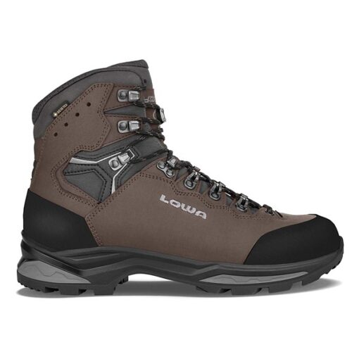 Men's Lowa Camino Evo GTX Hiking Boots 9 Brown Graphite