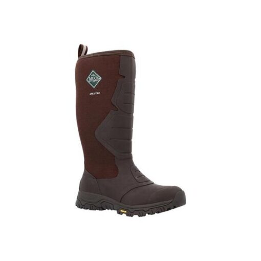 Men's Muck Apex Pro 16in Insulated Rubber Boots 7 Brown