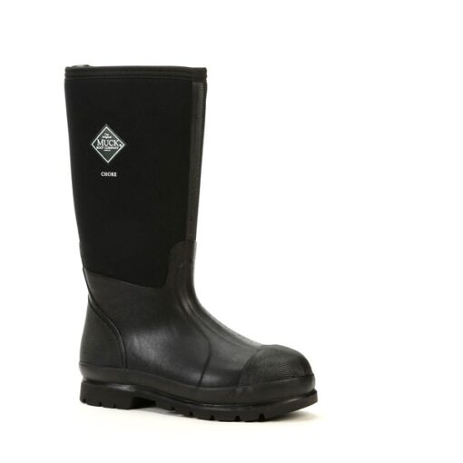 Men's Muck Chore Classic Waterproof Insulated Work Boots 5 Black