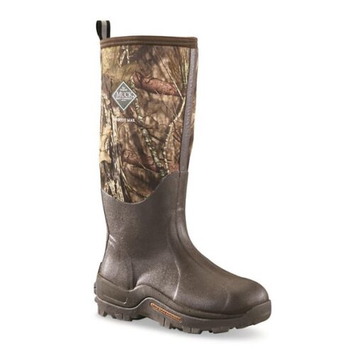 Men's Muck Woody Max Rubber Boots 5 Mossy Oak Country