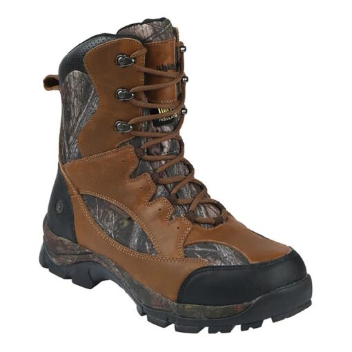 Men's Northside Renegade Boots 14 Tan Leather Camo