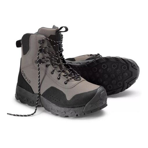 Men's Orvis Men's Orvis Clearwater Rubber Soled Wading Boots Fly Fishing Wading Boots 7 Gravel