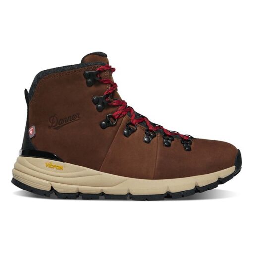 Women's Danner Mountain 600 Insulated Hiking Winter Boots 10 Pinecone/Brick Red