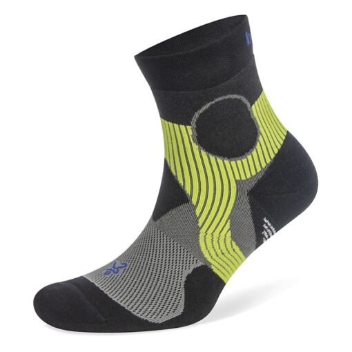 Adult Balega Support Quarter Running Socks Small Light Grey/Black