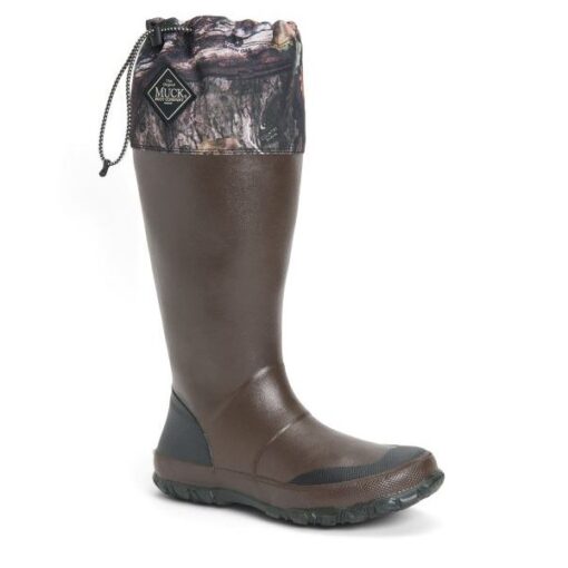 Adult Muck Unisex Forager Tall Rain Boots 4 Bark/MOCDNA Camo