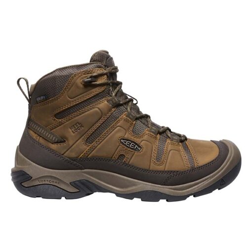Men's KEEN Circadia Mid Hiking Boots 9.5 Bison/Brindle