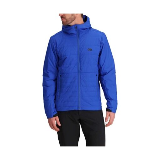 Men's Outdoor Research Puffer Jacket Skiing Shadow Medium Topaz
