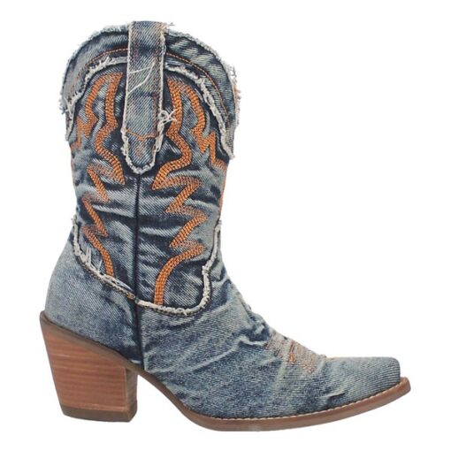 Women's Dan Post Y'all Need Dolly Western Boots 7.5 Blue
