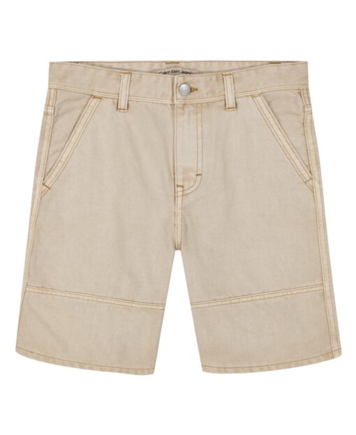Calvin Klein Big Boys Casual Utility Shorts - Sand Denim