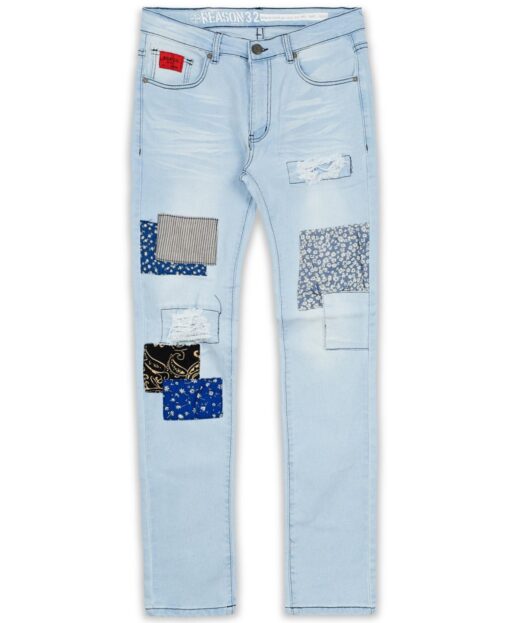 Reason Men's High Brook Denim Jeans - Blue