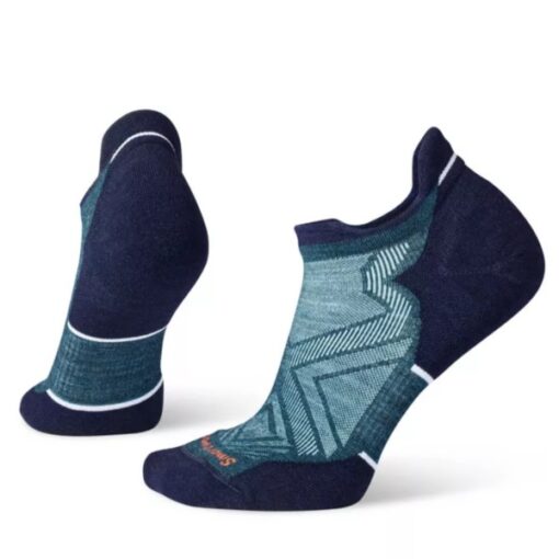 Women's Smartwool Run Targeted Cushion Ankle Socks Small Twilight Blue